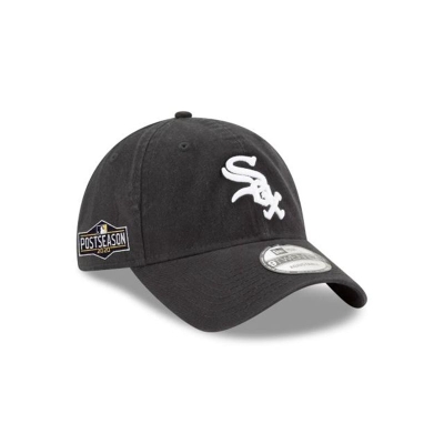 Sapca New Era Chicago White Sox MLB Postseason Side Patch 9TWENTY Adjustable - Negrii